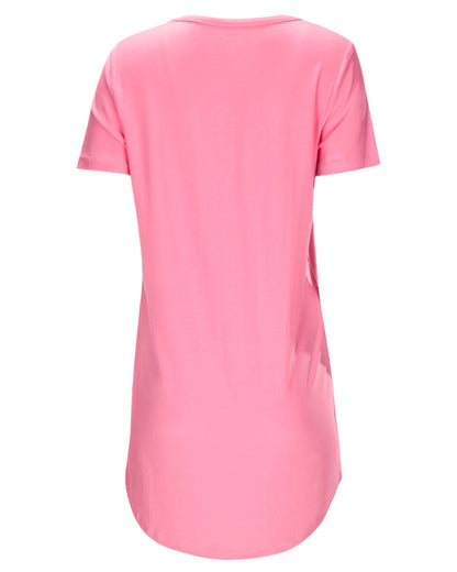 Women's I Don't Give A Sip V-Neck Sleepshirt : Color: Pink