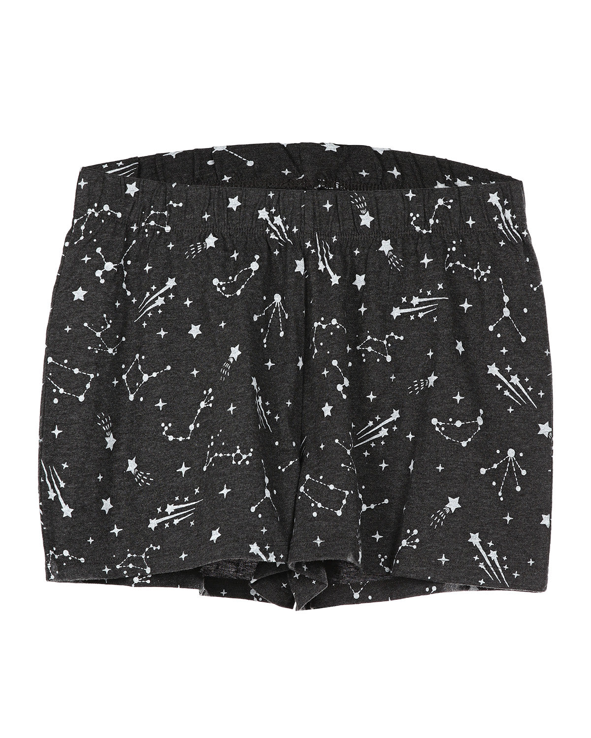 Women's Taurus Zodiac Sign PJ Short Set : Color: Med Gray Heather