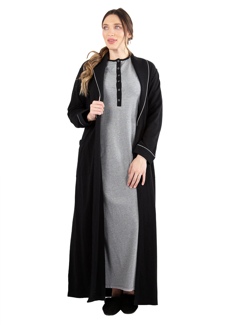 MeMoi Collection Heavy Quilted Robe