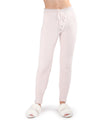 Women's Chenille Drawstring Ultra-Plush Jogger Pants : Color: Pink
