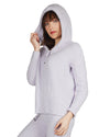 Women's Ultra-Plush Chenille Drawstring Hoodie : Color: Purple Heather