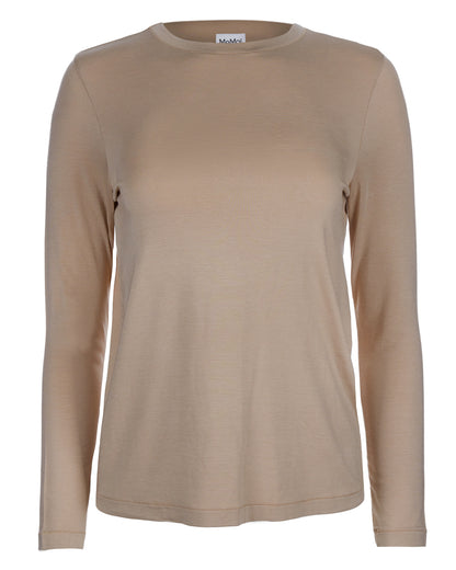 Women's Miyabi Long Sleeve Top : Color: Nude
