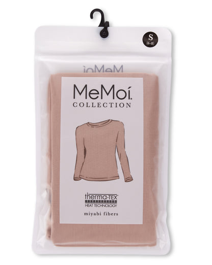 Women's Miyabi Long Sleeve Top : Color: Nude