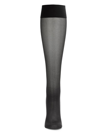 Levante Dynamic Women's Energizing Sheer Knee High Stockings : Color: Nero