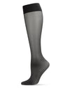 Levante Dynamic Women's Energizing Sheer Knee High Stockings : Color: Nero