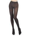 Women's Cozy Flat-Knit Organic Cotton Blend Sweater Tights : Color: Earl Gray