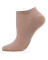 Women's Organic Cotton Mesh-Top Breathable Liner Sock : Color: Oats