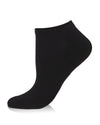 Women's Rayon from Bamboo Terry Sole Breathable Low Cut Socks : Color: Black