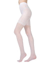Women's Essence Slimming Brief Sheer Compression Pantyhose : Color: Bianco