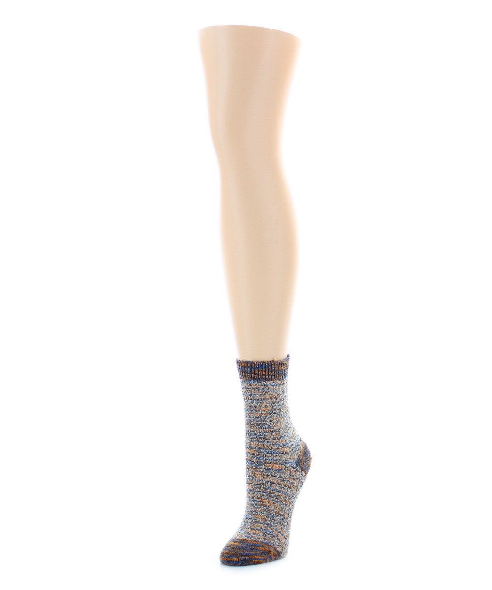 Women's Colorswash Soft-Fit Cotton-Rich Crew Sock : Color: Green