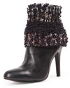 Women's Bullait Thick Stretch Knit Marled Boot Topper : Color: Black