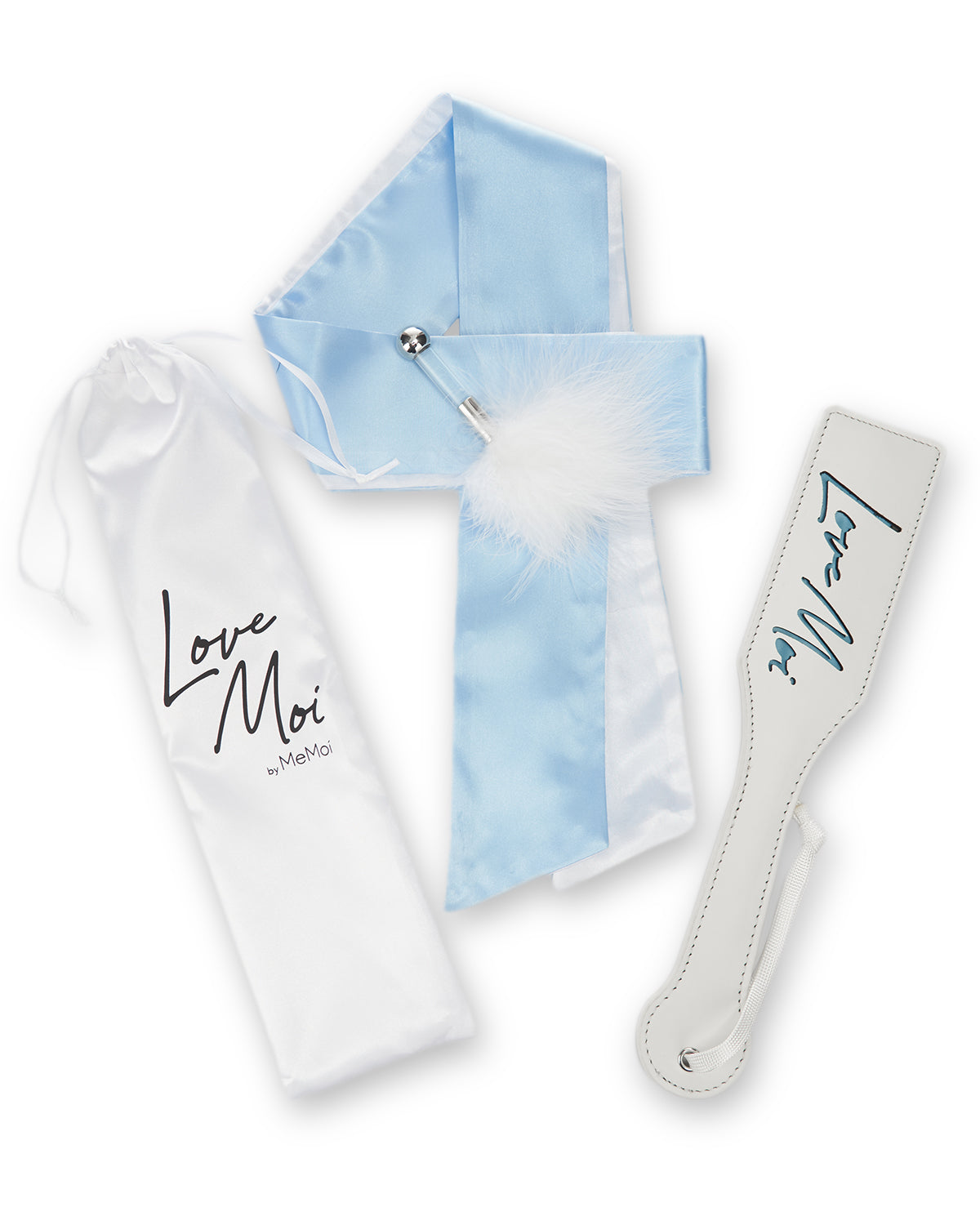 4 Piece Set Women's Lovers Fantasy Beginners Role Play Kit : Color: White