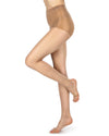 Women's Nudes Ultra Bare Toeless LUXE Pantyhose with High-Cut Control Top : Color: Nude