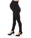 Women's Ponte Comfort Stretch Maternity Support Leggings : Color: Black