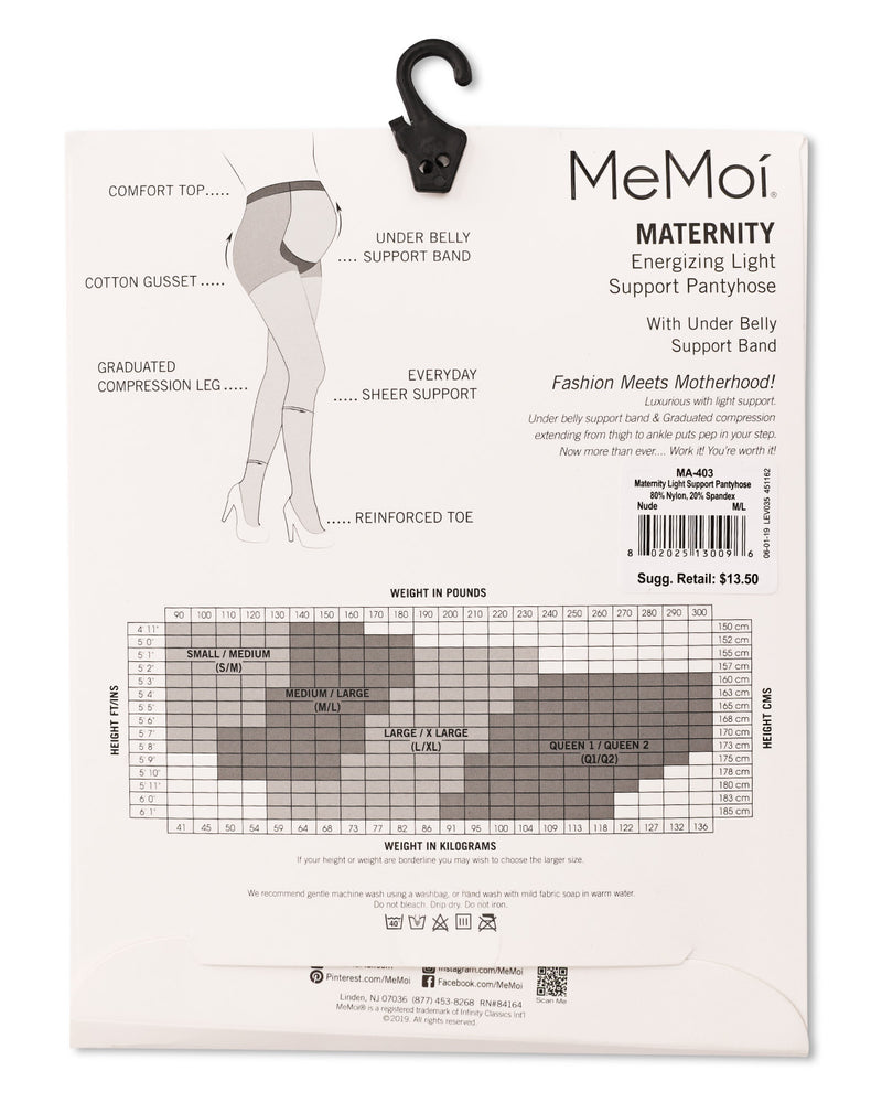 MeMoi Light Support Maternity Tights
