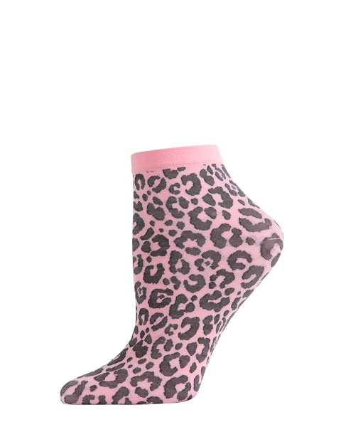 Women's Classic Wild Leopard Print Anklet Sock