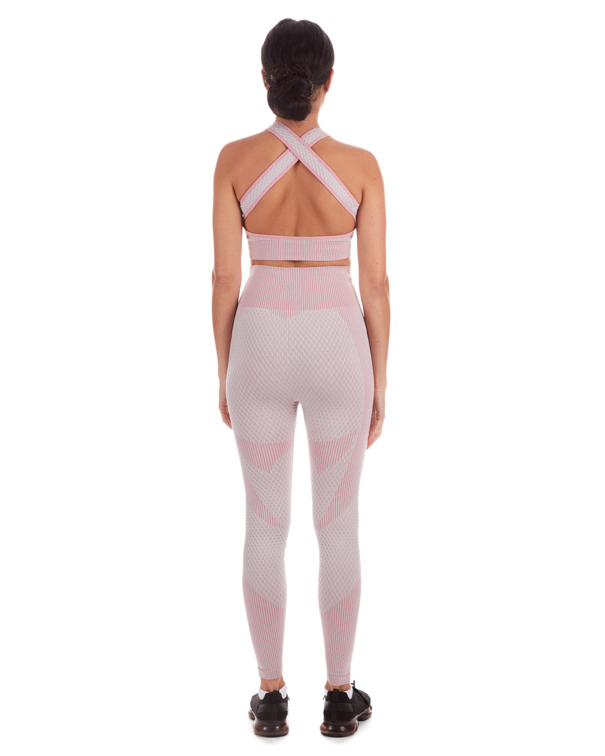 Women's Seamless Shaping High-Waist Performance Leggings : Color: Pink