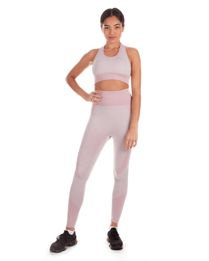 Women's Seamless Shaping High-Waist Performance Leggings : Color: Pink