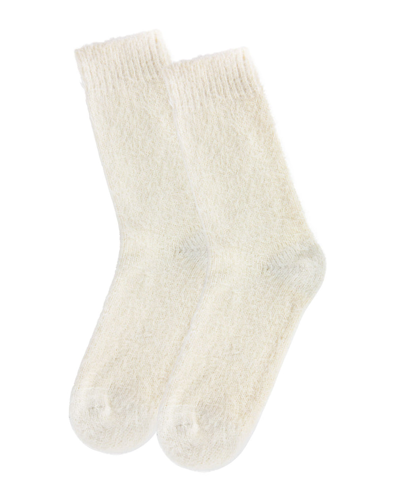 MeMoi Warm Solid Plush Crew Socks