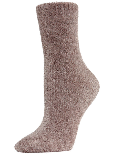 Women's Velour Luxe Plush Crew Socks