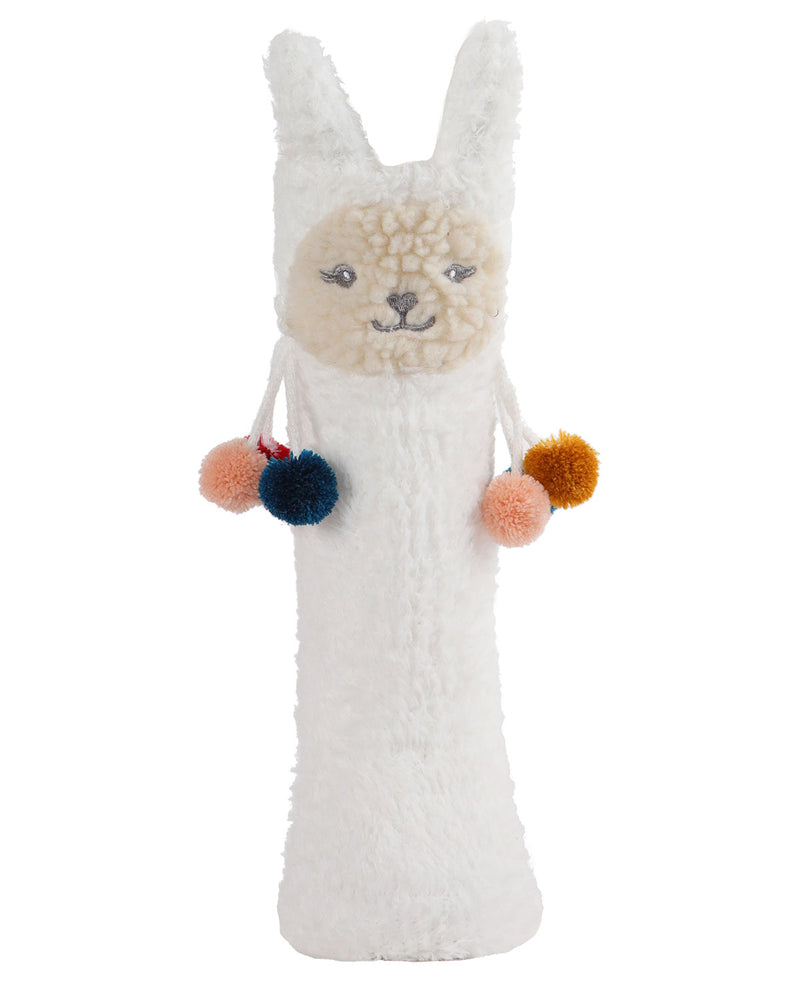 MeMoi Llama Critter Plush Crew Socks