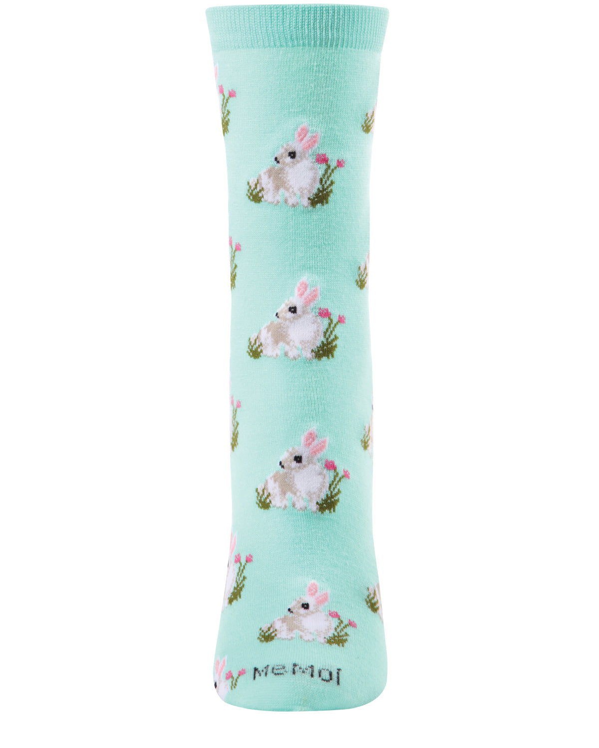 Rabbits Bamboo Blend Crew Socks : Color: Seafoam