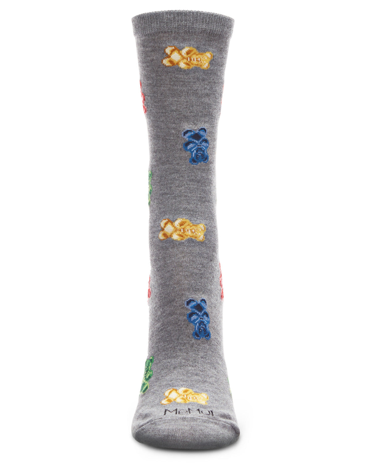 Gummy Bears Bamboo Blend Crew Socks : Color: Black