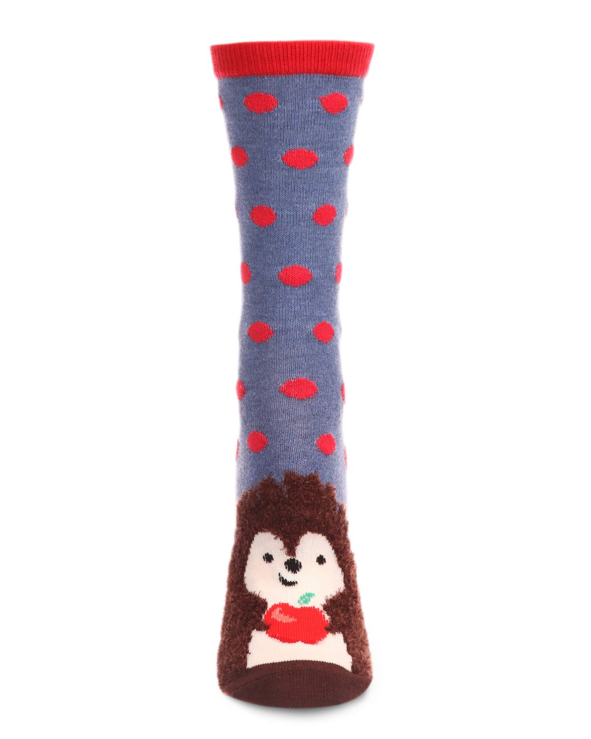 Women's Foot Pet Porcupine Crew Socks : Color: Blue Heather