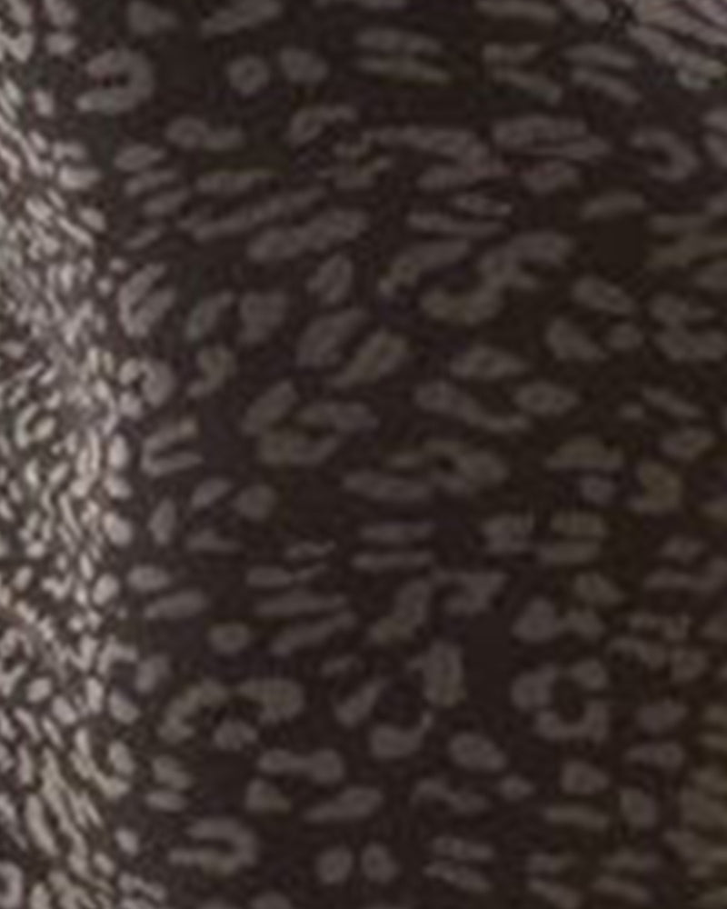 MeMoi Bambola Leopard Print Skirted Leggings