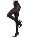 Upscale Snake Skin Opaque Tights : Color: Black