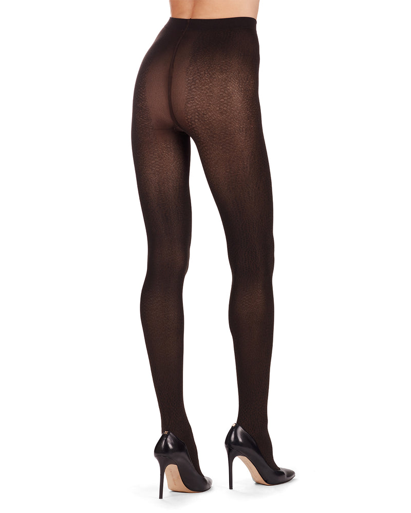 Upscale Snake Skin Opaque Tights
