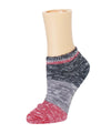 Space Block Low-Cut Cotton Blend Workout Socks : Color: Black