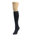 Exotic Diamond Opaque Knee High Socks : Color: Black