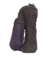 Woven Cable High-Cut Non-Skid Slippers : Color: Gray
