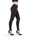 Women's Jeweled Glam Stretch Leggings : Color: Black