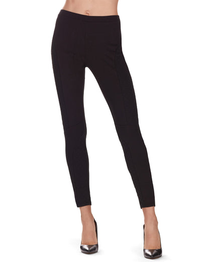 Koldre Quilted Diamond Leggings : Color: Black