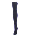 Line Luxe Rib Knit Glamour Tights : Color: Black