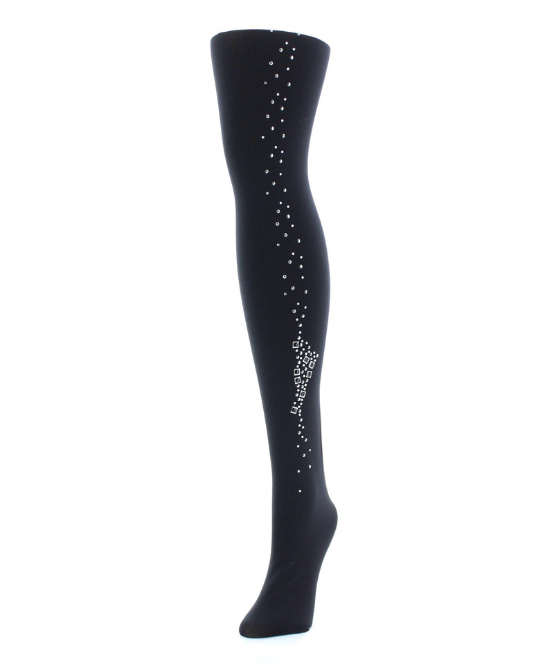 Falling Studs Glam Tights