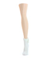Braided Botany Sherpa Top Lined Lounge Sock : Color: Ivory