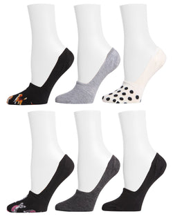 MeMoi Beagle Bonanza Liner Socks 6-Pack