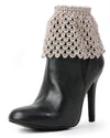 Women's Boudicca Lace Boot Toppers : Color: Cobblestone