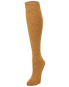 Candid Subtle Cotton Blend Knee High Socks : Color: Chai Tea