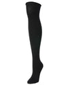 Miroltera Gem Cotton Blend Over-the-Knee Socks : Color: Black
