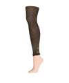 Miss Buttons Cotton Blend Footless Sweater Tights : Color: Espresso