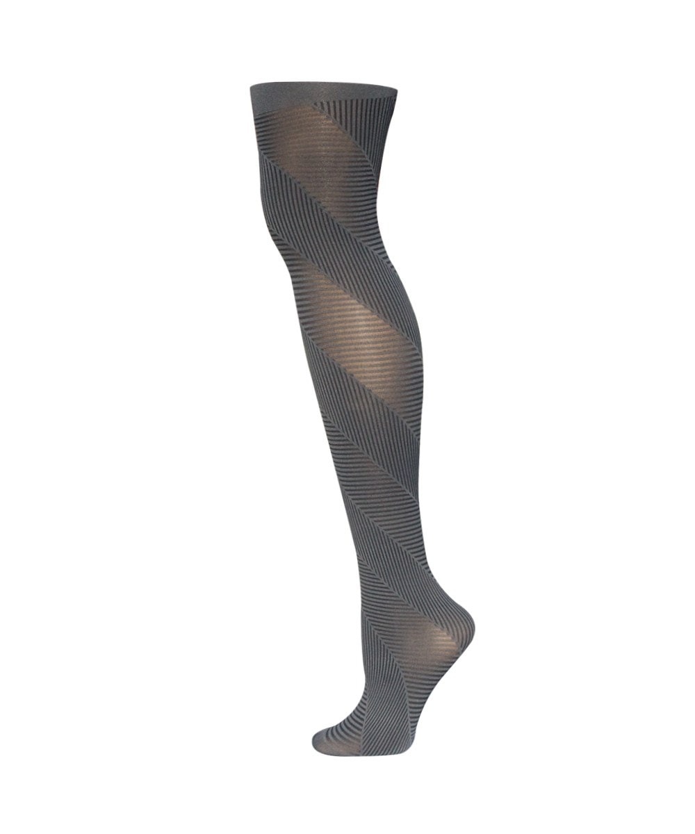 Retroactive Semi-Sheer Fashion Tights : Color: Cloudy Skies