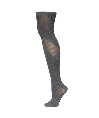 Retroactive Semi-Sheer Fashion Tights : Color: Cloudy Skies