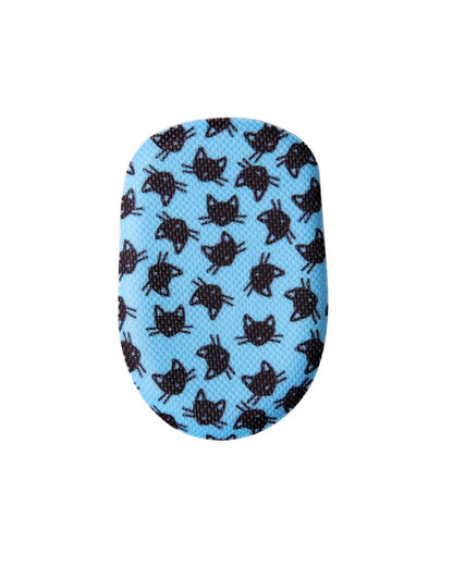 Women's Pretty Kitty Heel Cushions : Color: Blue