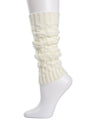 Chaotic Cable Girls Legwarmers : Color: Ivory