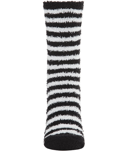 Nurses Call the Shots Cozy Striped Socks & Gift Bag Set : Color: Black