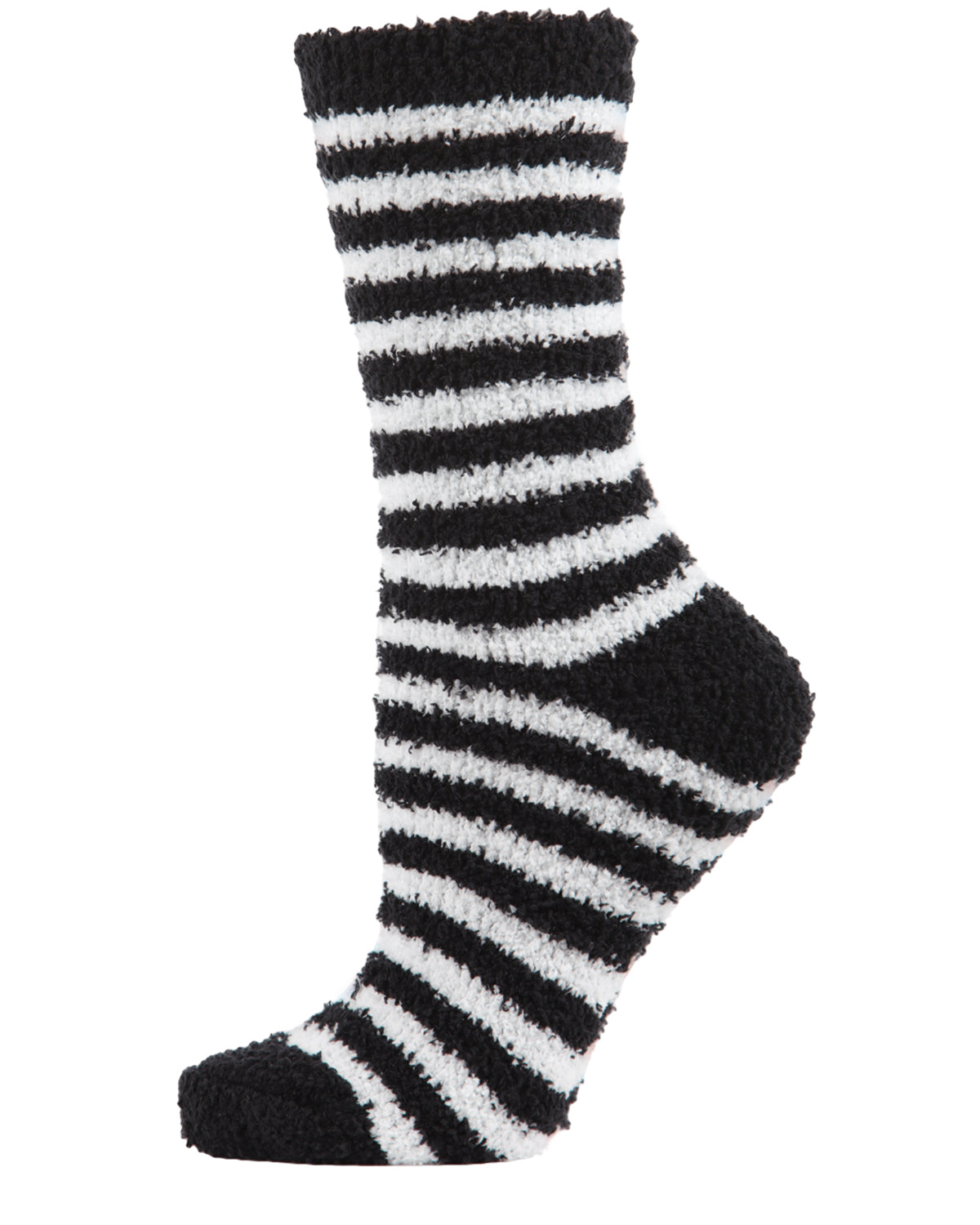 Nurses Call the Shots Cozy Striped Socks & Gift Bag Set : Color: Black